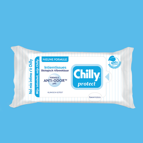 Chilly Chilly Intiemverzorging protect doekje (12 st)