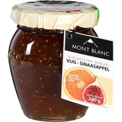 Mont Blanc Vruchtenspread vijg & sinaasappel bio (240 gr)