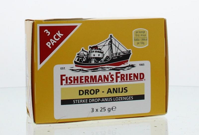 Fishermansfriend Fishermansfriend Drop anijs 3-pack (25 gr)