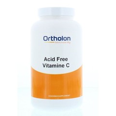 Ortholon Vitamine C acid free (270 vega caps)