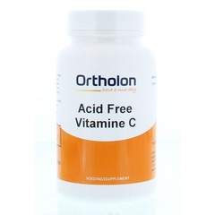 Ortholon Vitamine C acid free (90 vega caps)