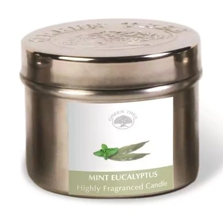 Green Tree Green Tree Geurkaars mint eucalyptus (150 gr)