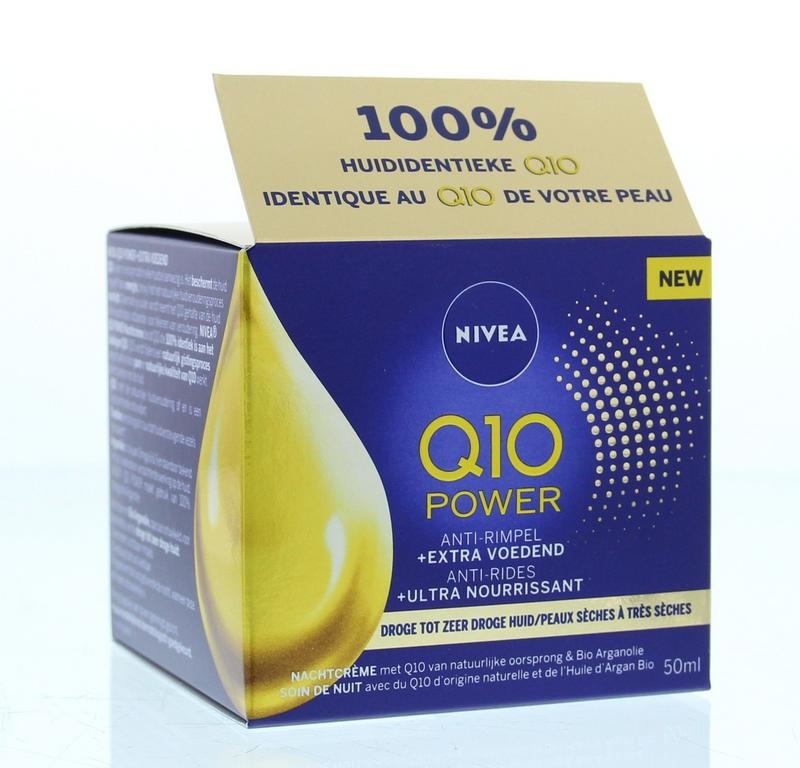 Nivea Nivea Q10 Power nachtcreme extra voedend (50 ml)