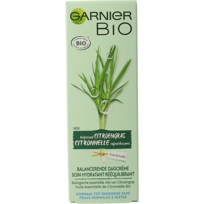 Garnier Garnier Bio stabiliserende dagcreme citroengras (50 ml)