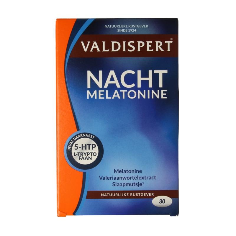 Valdispert Valdispert Nacht melatonine 5 htp (30 tab)