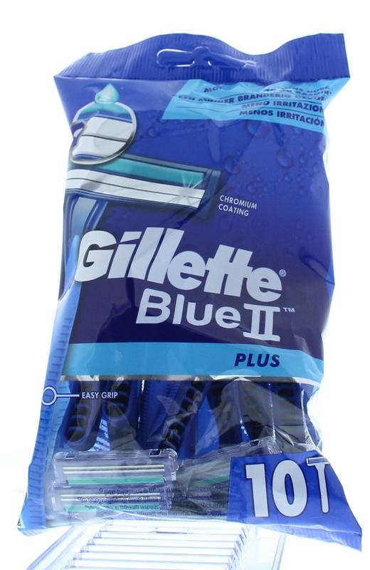 Gillette Gillette BlueII plus wegwerpmesjes mannen (10 st)