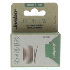 Jordan Green clean tandenstoker dun (100 st)