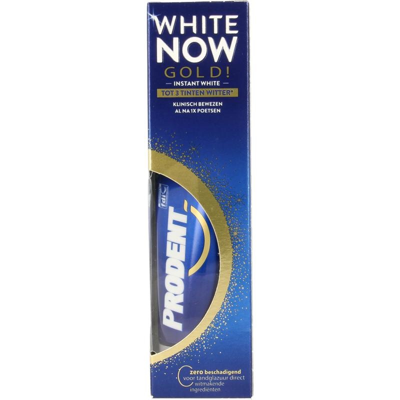 Prodent Prodent Tandpasta white now gold (75 ml)