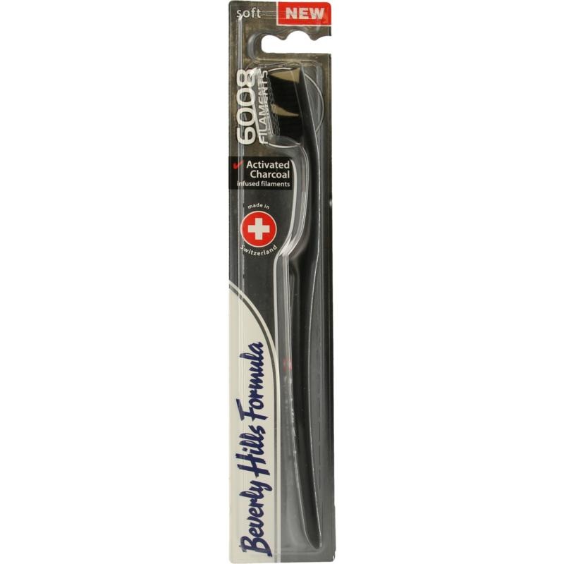 Beverly Hills Beverly Hills 6008 Charcoal toothbrush (1 st)