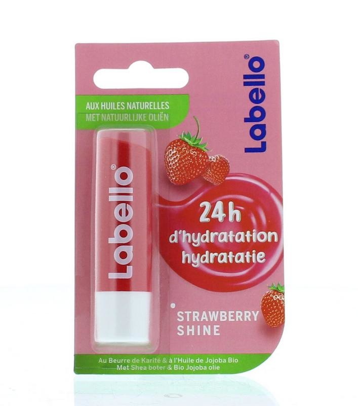 Labello Labello Fruity shine strawberry blister (6 ml)