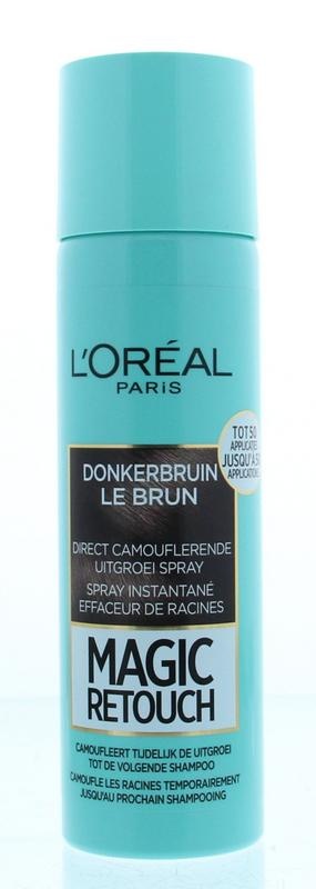 Loreal Loreal Magic retouch nummer 2 donkerbruin (150 ml)