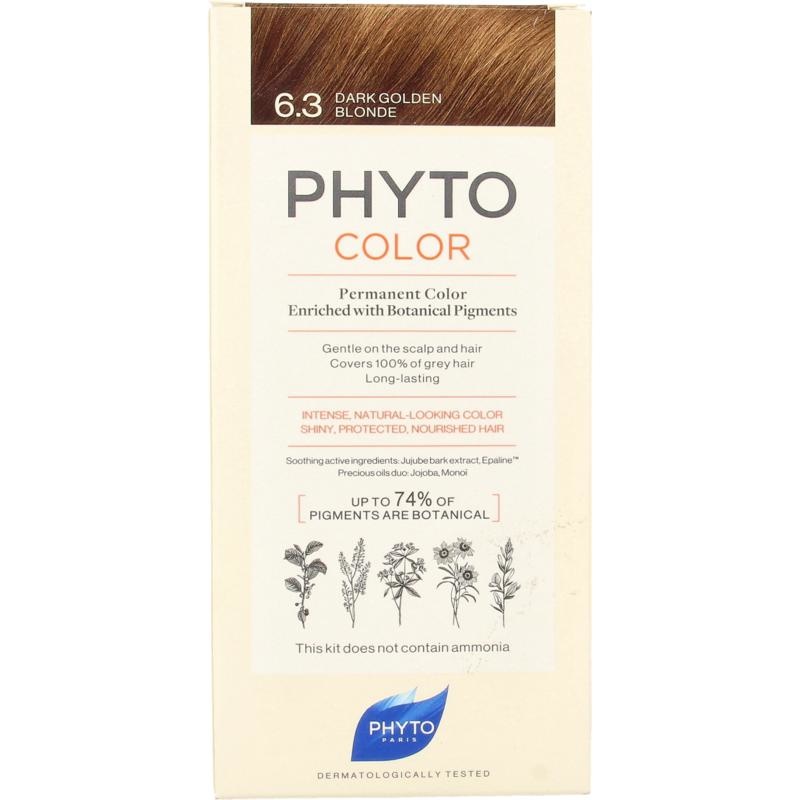 Phyto Paris Phyto Paris Phytocolor blond fonce dore 6.3 (1 st)