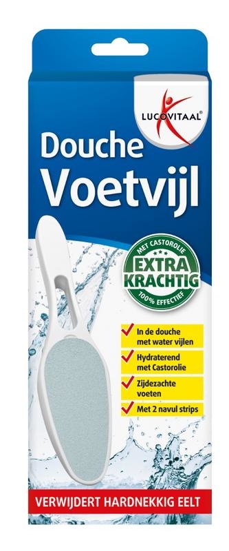 Lucovitaal Lucovitaal Douche voetvijl (1 st)