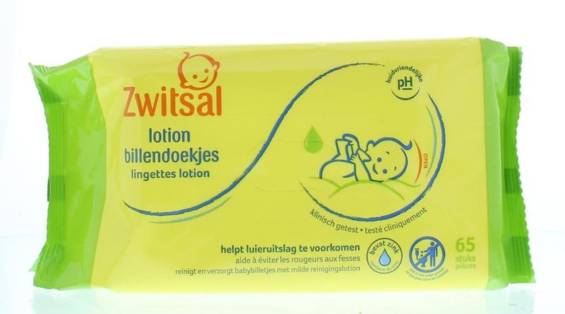 Zwitsal Zwitsal Billendoekjes lotion (65 st)