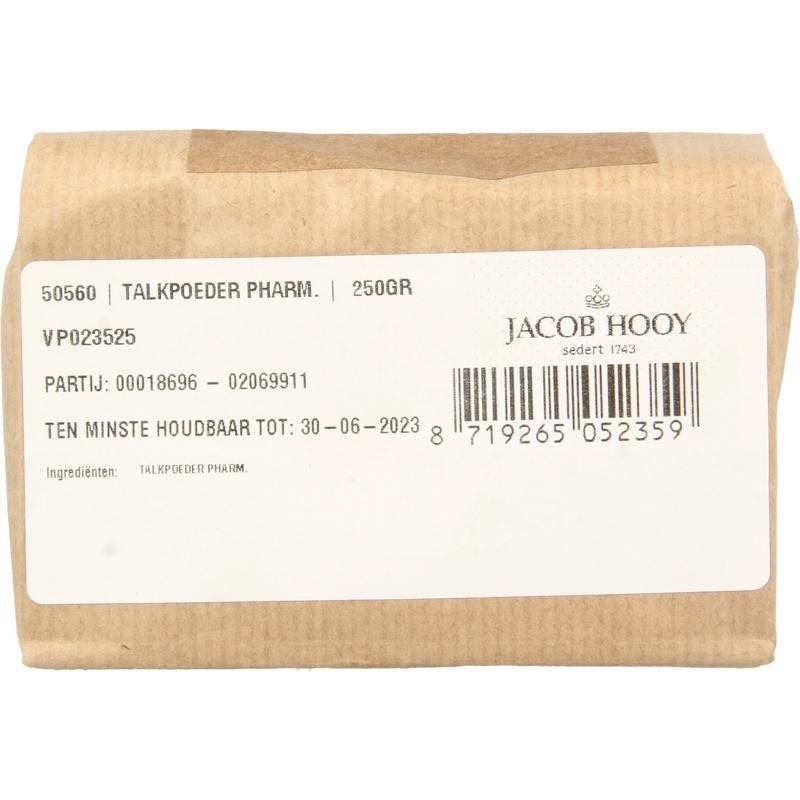 Jacob Hooy Jacob Hooy Talkpoeder/talcum Venetum (250 gr)