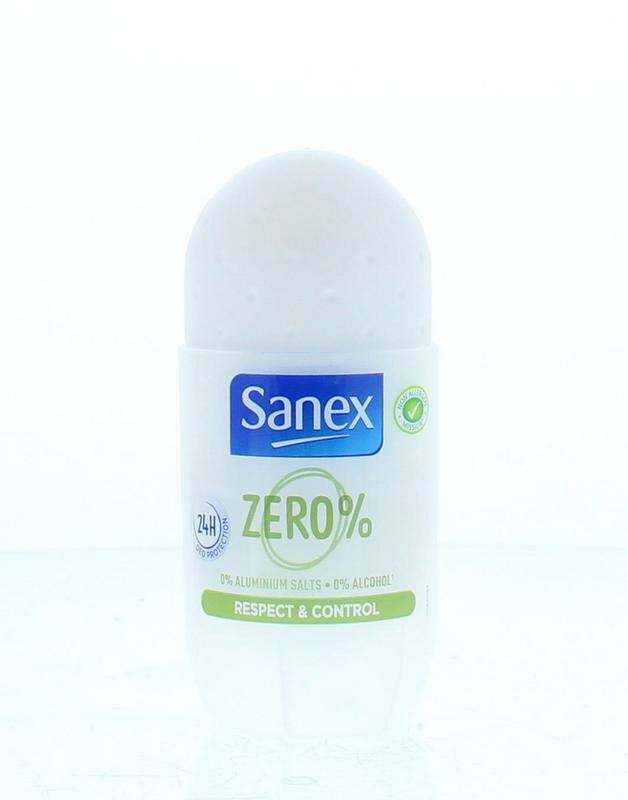 Sanex Sanex Deodorant roller zero % respect & control (50 ml)