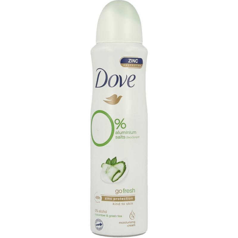 Dove Dove Deodorant spray go fresh cucumber 0% (150 ml)