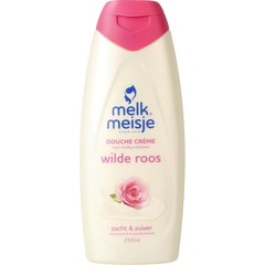 Melkmeisje Douche wilde roos (250 ml)