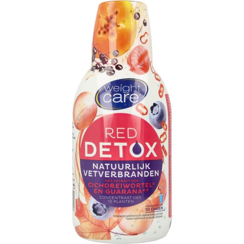Weight Care Weight Care Detox siroop red vetverbrandend (500 ml)