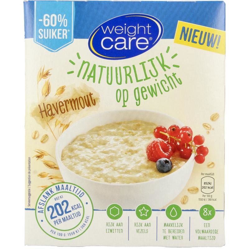 Weight Care Weight Care Natuurlijk op Gewicht havermout 8 x 55 g (440 gr)