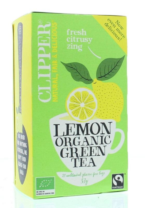 Clipper Clipper Green tea lemon bio (20 Zakjes)