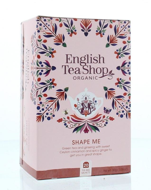 English Tea Shop English Tea Shop Shape me bio (20 Zakjes)