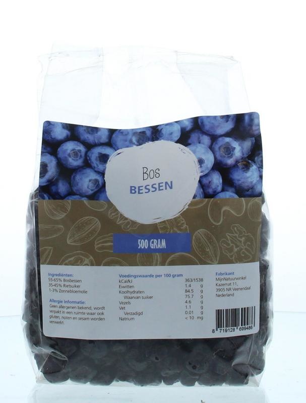 Mijnnatuurwinkel Mijnnatuurwinkel Bosbessen (500 gr)