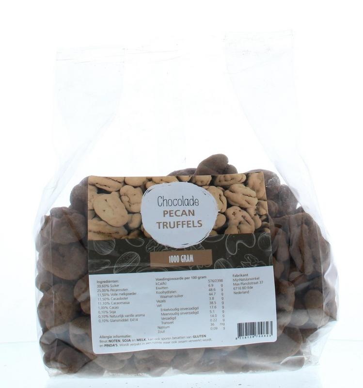 Mijnnatuurwinkel Mijnnatuurwinkel Chocolade pecan truffels (1 Kilogr)