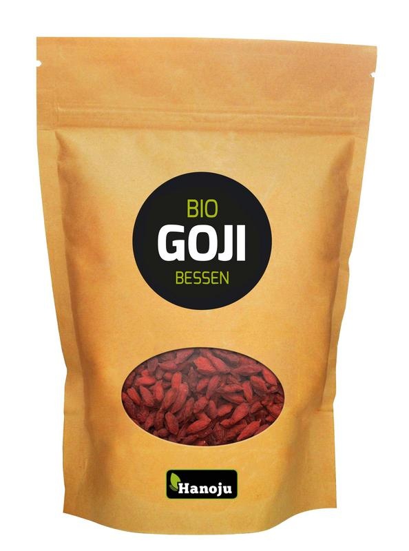 Hanoju Hanoju Goji bessen zongedroogd bio (500 gr)