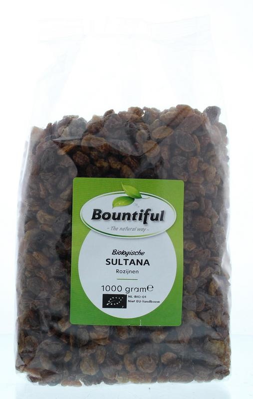 Bountiful Bountiful Sultana rozijnen bio (1 Kilogr)