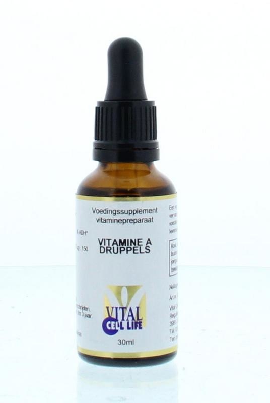 Vital Cell Life Vital Cell Life Vitamine A druppels (30 ml)