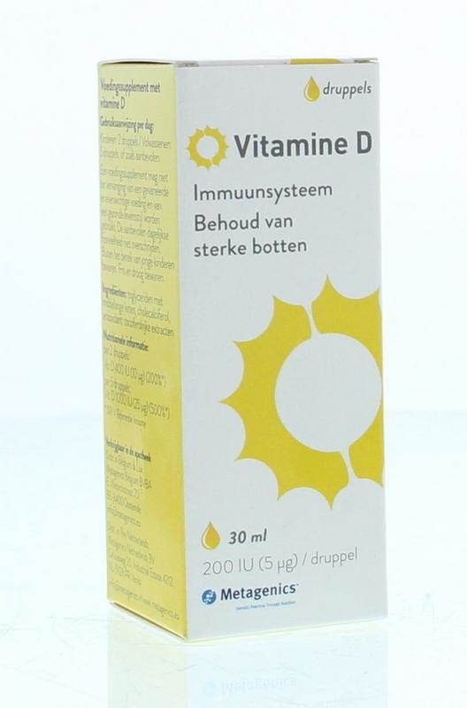 Metagenics Metagenics Vitamine D liquid nieuwe formule (30 ml)