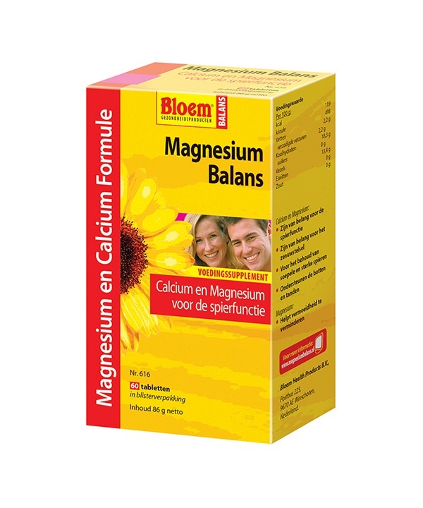 Bloem Bloem Magnesium balans (60 tab)