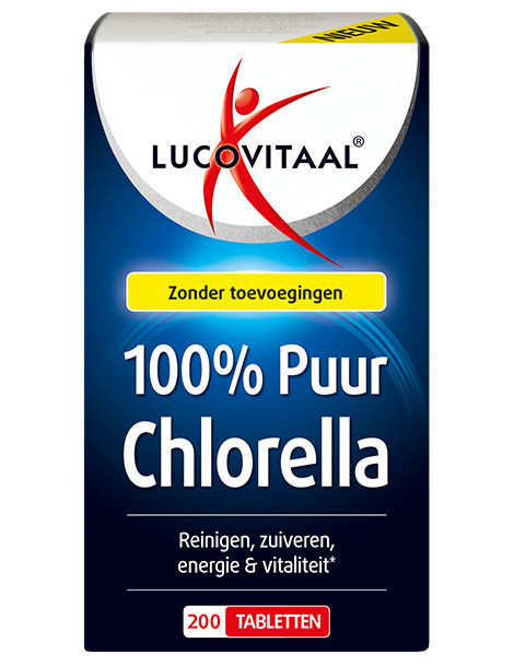 Lucovitaal Lucovitaal Chlorella 100% puur (200 tab)