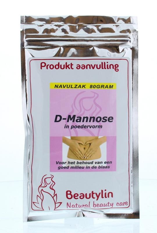 Beautylin Beautylin D-Mannose poeder navulzak (80 gr)