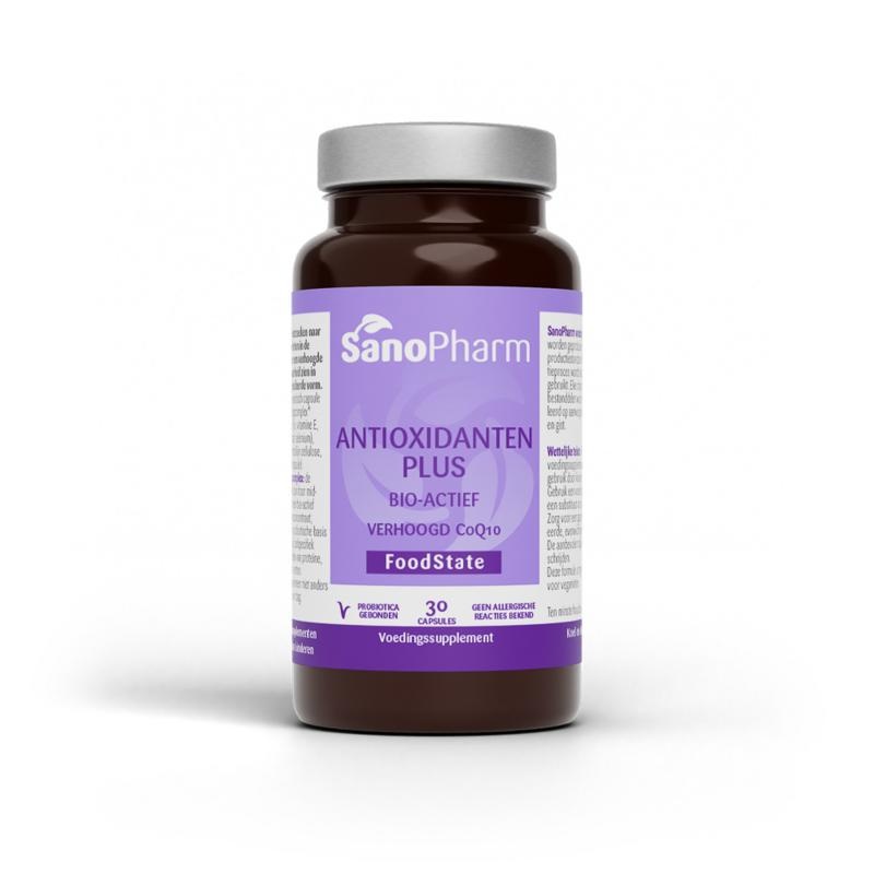 Sanopharm Sanopharm Antioxidant + verhoogd co Q10 (30 caps)