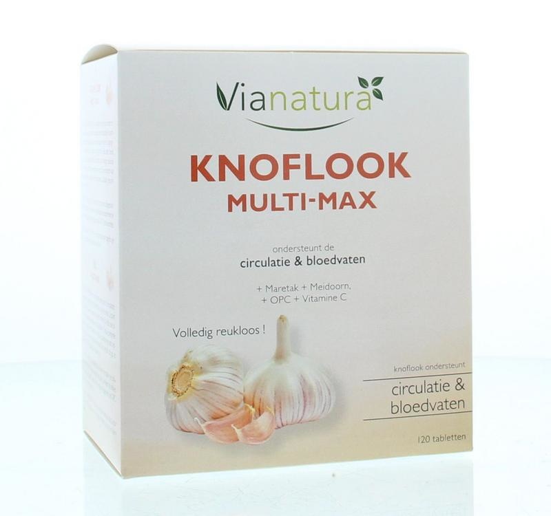 Vianatura Vianatura Knoflook multi (120 tab)