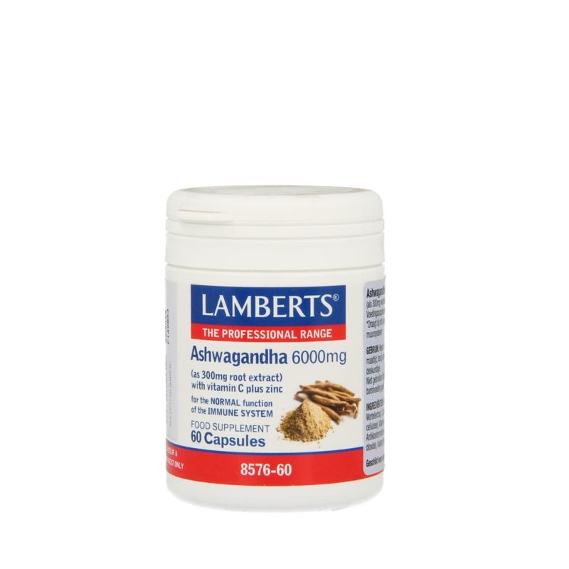 Lamberts Ashwagandha complex (60 caps) Vitadvice BV