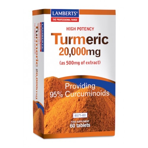 Lamberts Lamberts Curcuma 20.000mg (turmeric) (60 tab)