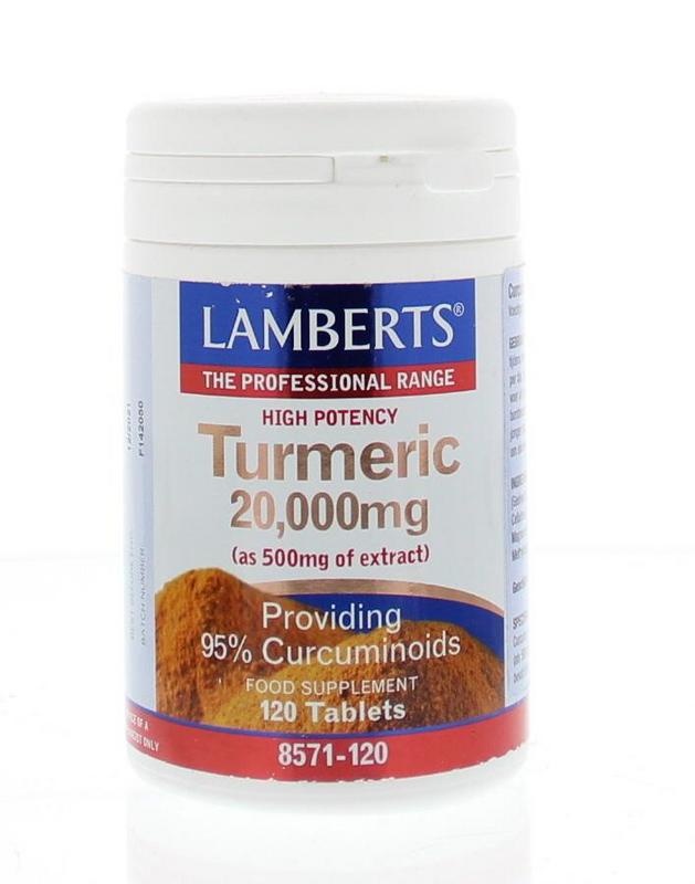 Lamberts Lamberts Curcuma 20.000mg (turmeric) (120 tab)