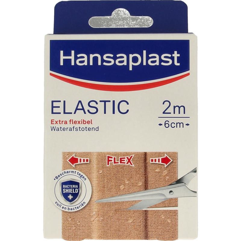 Hansaplast Hansaplast Elastic 2m x 6cm (1 st)