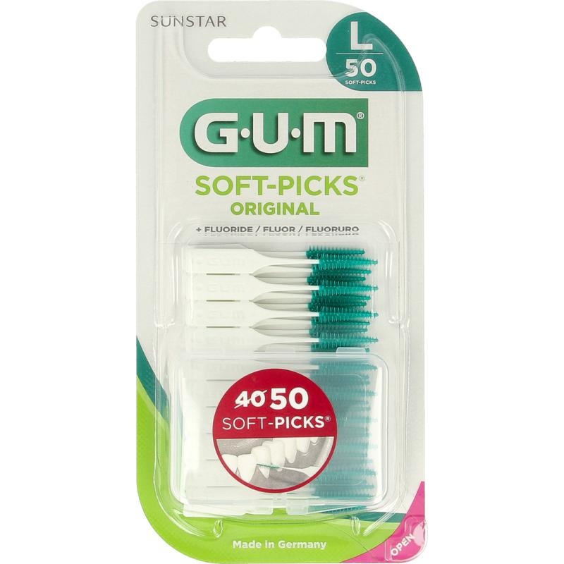 GUM GUM Soft picks large original (50 st)