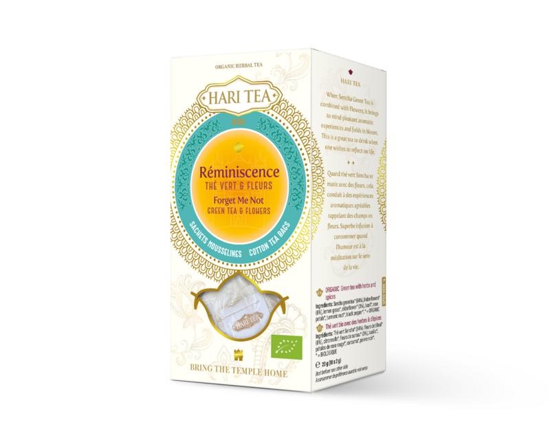 Hari Tea Hari Tea Green tea & flowers forget me not (10 st)