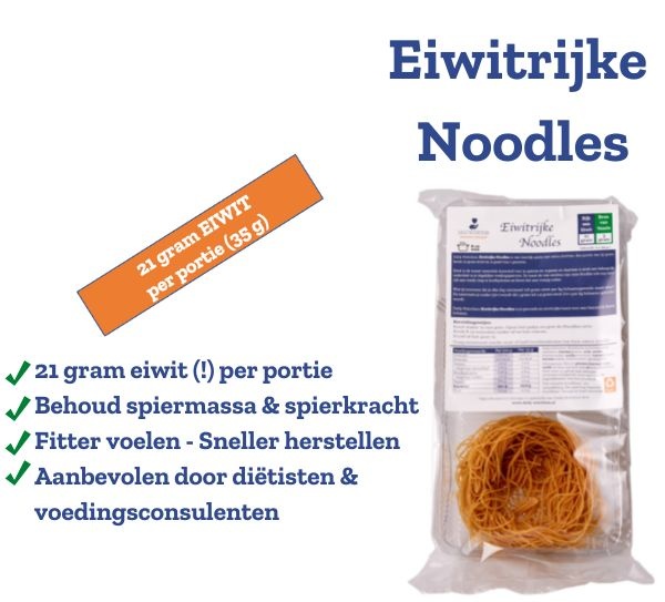 Eiwitrijke noodles 2x35 gram