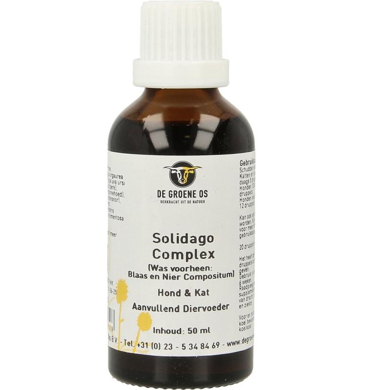 Groene Os Groene Os Solidago complex hond/kat (50 ml)