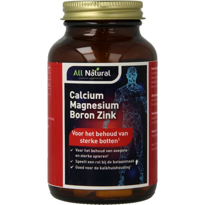 All Natural All Natural Calcium magnesium boron zink (90 tab)