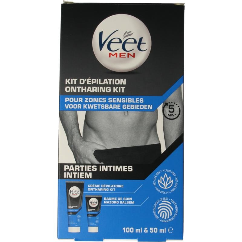Veet Veet Hair removal kit intimate body parts (150 ml)