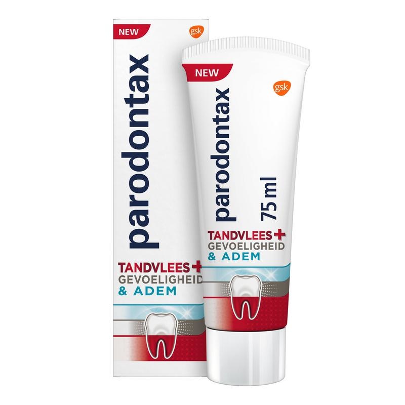 Paradontax Paradontax Tandpasta tandvlees + gevoeligheid & adem (75 ml)