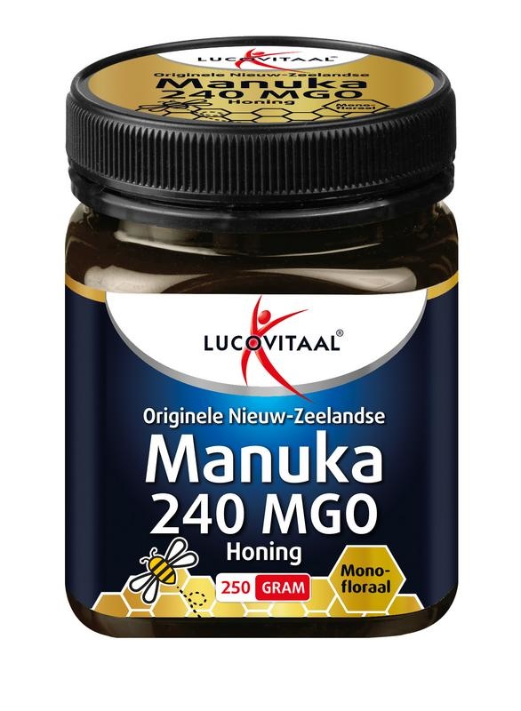 Lucovitaal Lucovitaal Manuka honing 240MGO (250 gr)