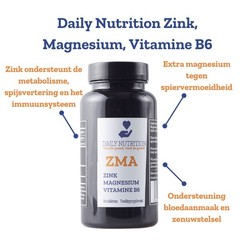 Daily Nutrition Zink magnesium vitamine B6 (60 caps)